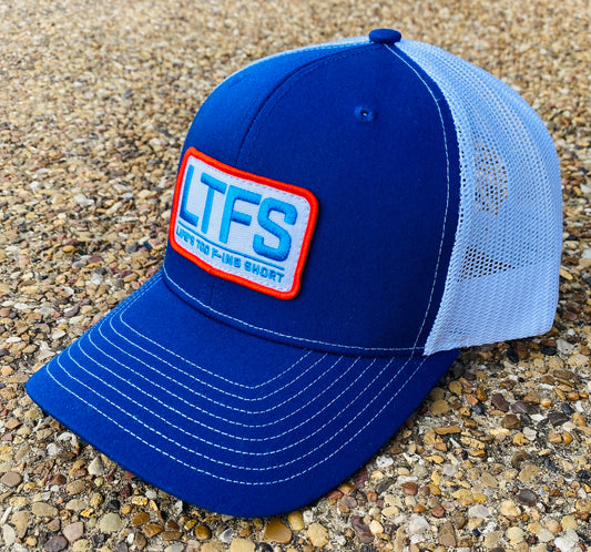 Royal Blue / White / Red Trucker