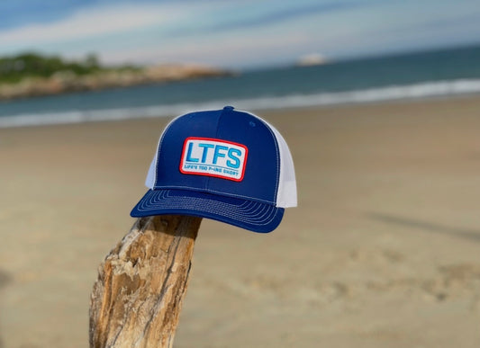 Royal Blue / White / Red Trucker