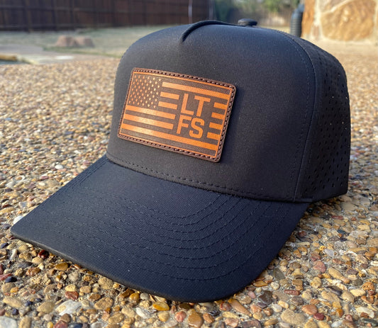 WATERPROOF American Flag Tan Patch